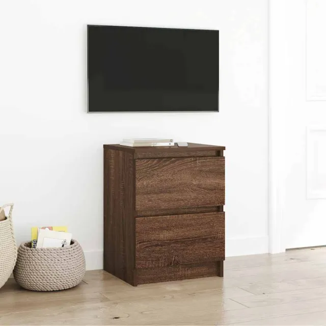 vidaXL Tv-meubel 40x35x54 cm spaanplaat bruin eikenkleurig, foto 2