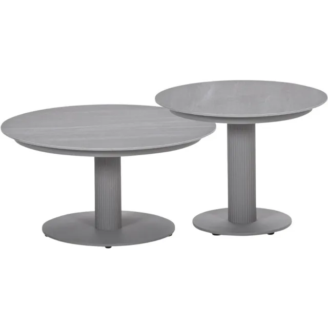 Garden Impressions Liam loungetafels - taupe - centostone Napoli sand