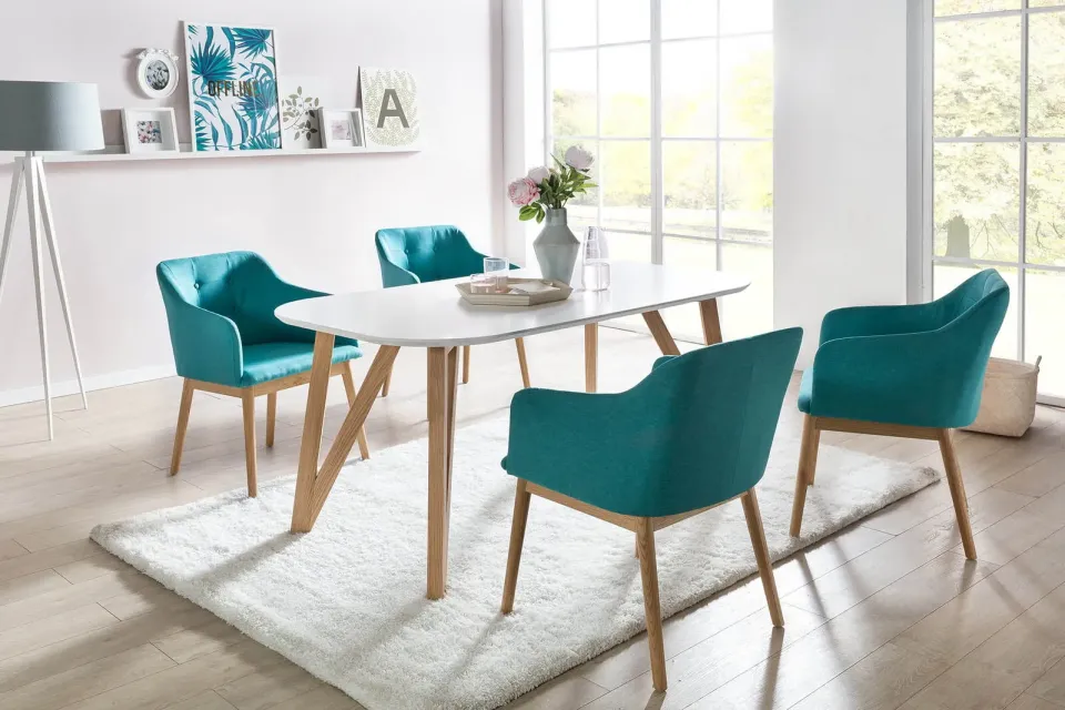 Eettafel Nikolaj wit, foto 3