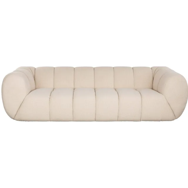 Zuiver Melt 3-zitsbank beige
