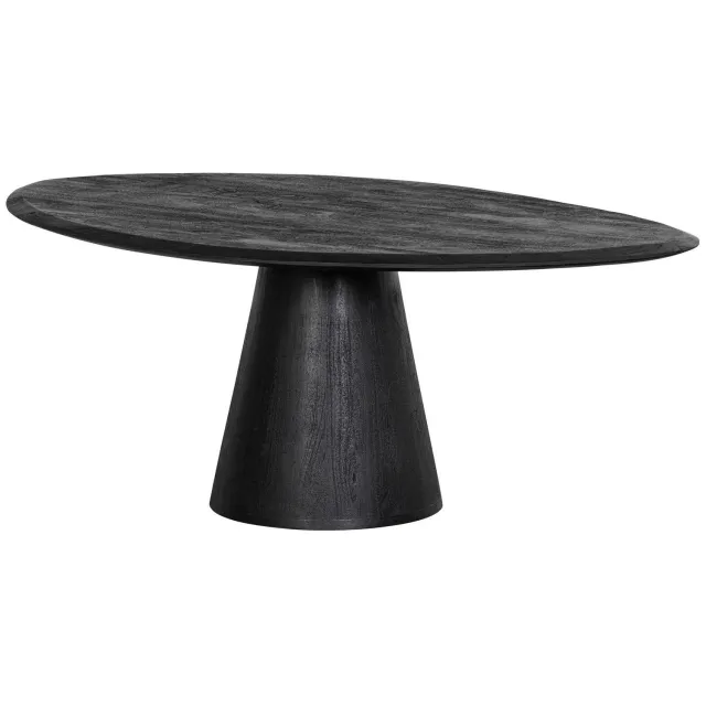 WOOOD Posture Salontafel - Hout - Zwart - 47x120x80 black