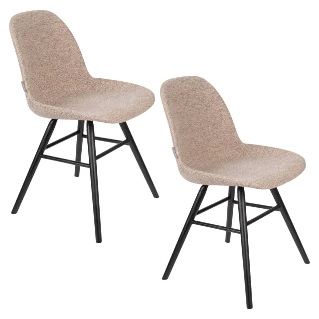 Zuiver Albert Kuip eetkamerstoel beige