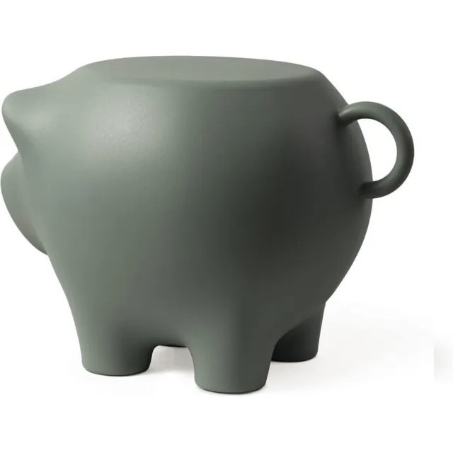 Werkwaardig Bijzetvarken Olijfgroen / Sidepig Olivegreen - Design Bijzettafel - Werkwaardig.