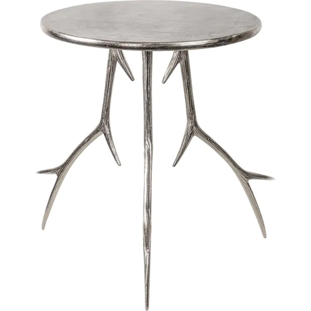Mars & More tafel gewei dia 48cm* Zilver