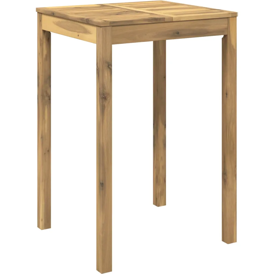 vidaXL Tuinbar Tafel LAREN Witgewassen 70 x 68,5 x 105 cm, foto 3
