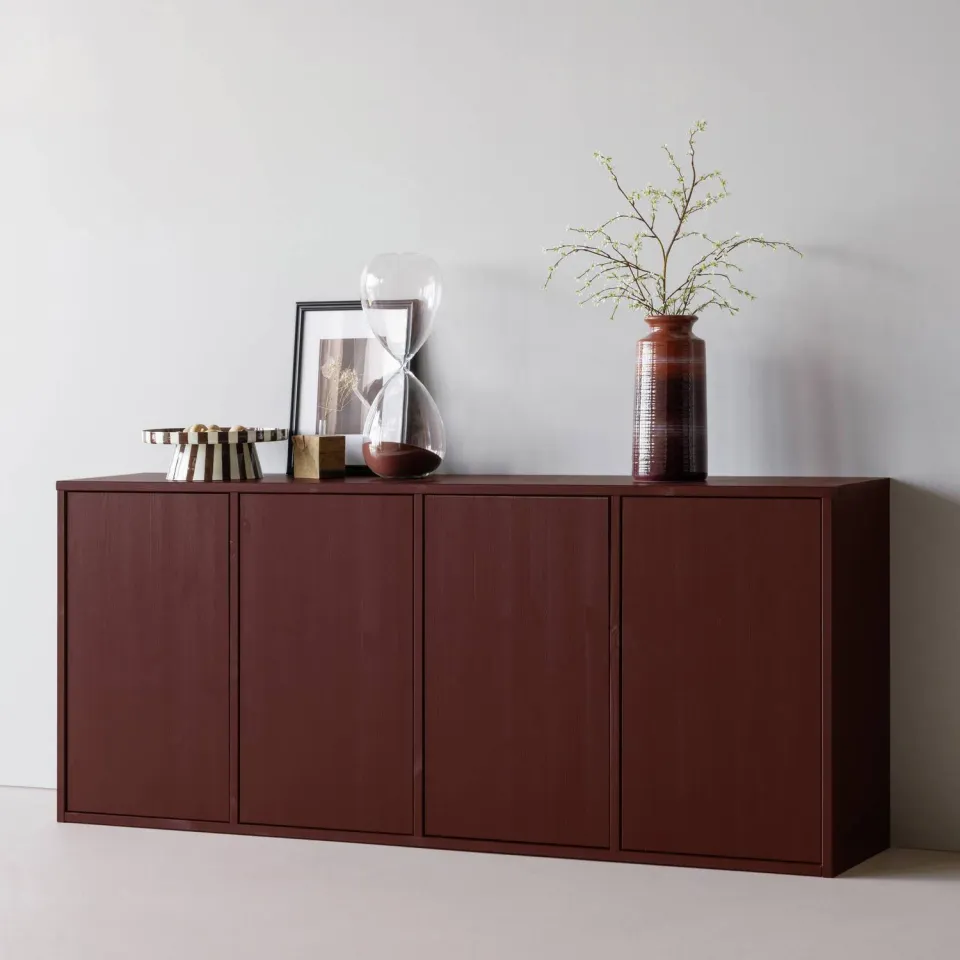WOOOD Merel dressoir bordeaux, foto 6