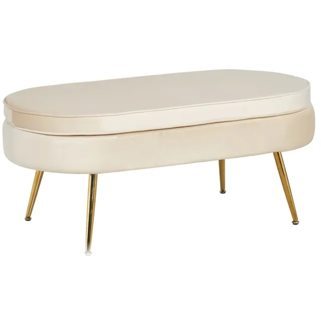 poef Chanelle beige