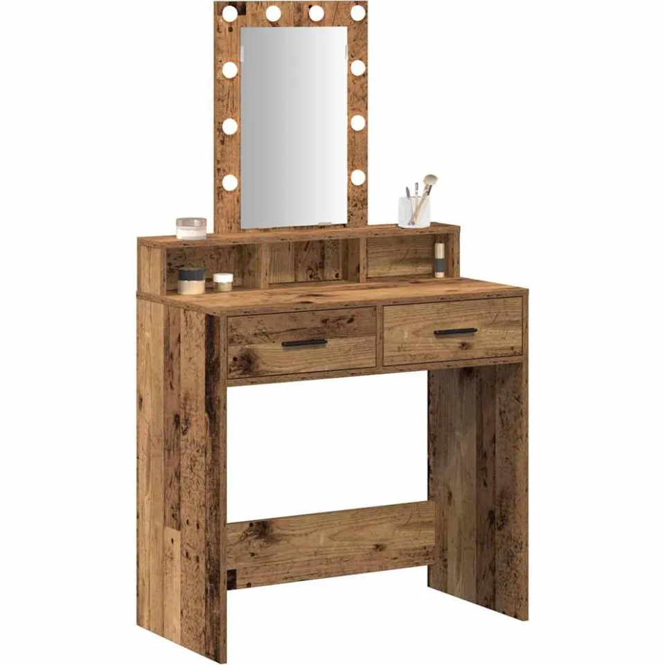 vidaXL Plafondtafel Bruin 79 x 41 x 140 cm Bewerkt hout