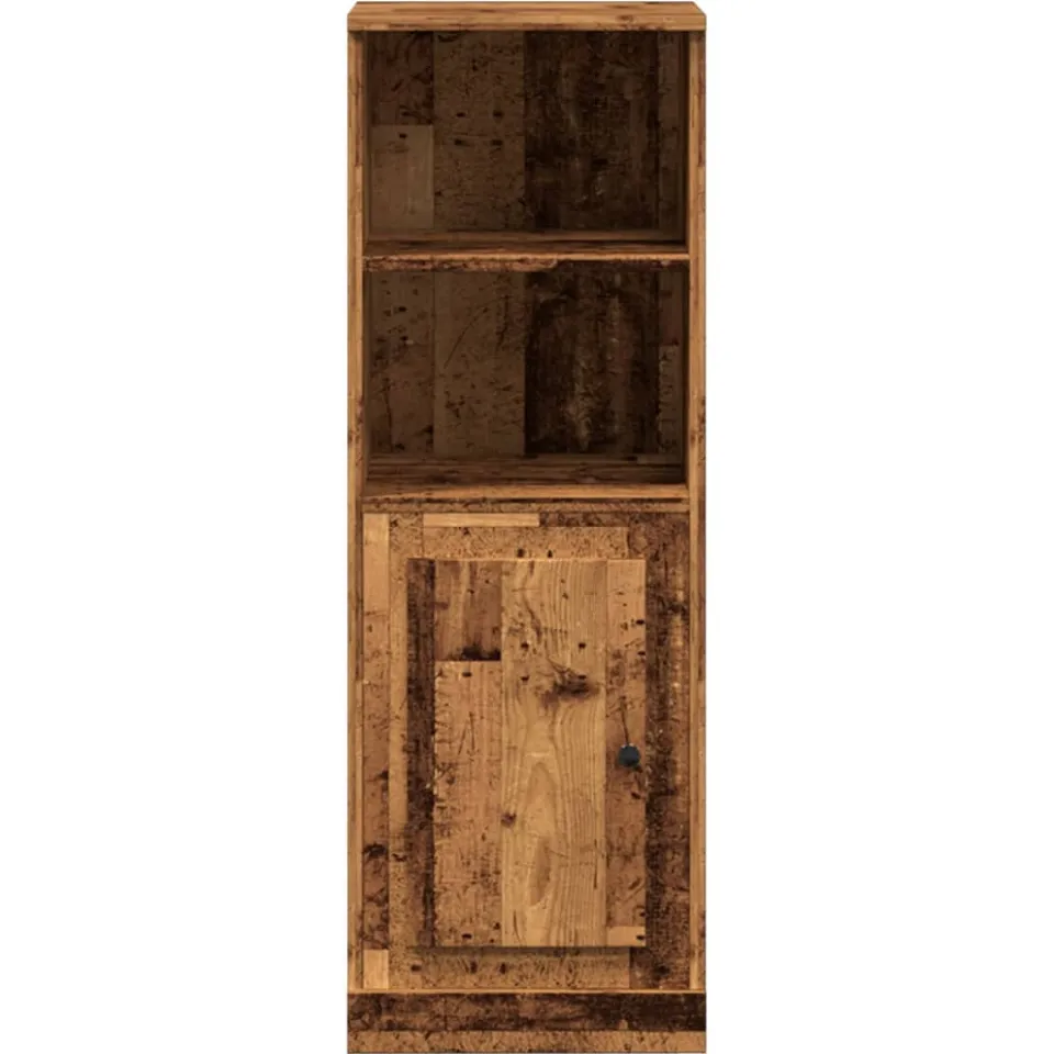 vidaXL Hoge kast 36x35,5x103,5 cm bewerkt hout oud houtkleurig bruin, foto 3