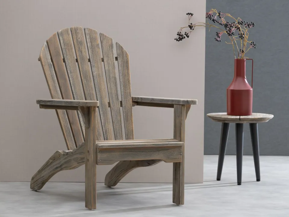 ROUGH Furniture ROUGH-S Adirondack bruin, foto 4