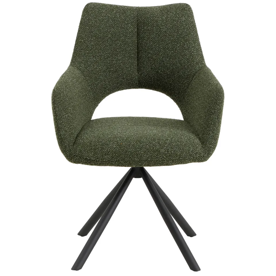 NOUS Living Ava eetkamerstoel groen, foto 5