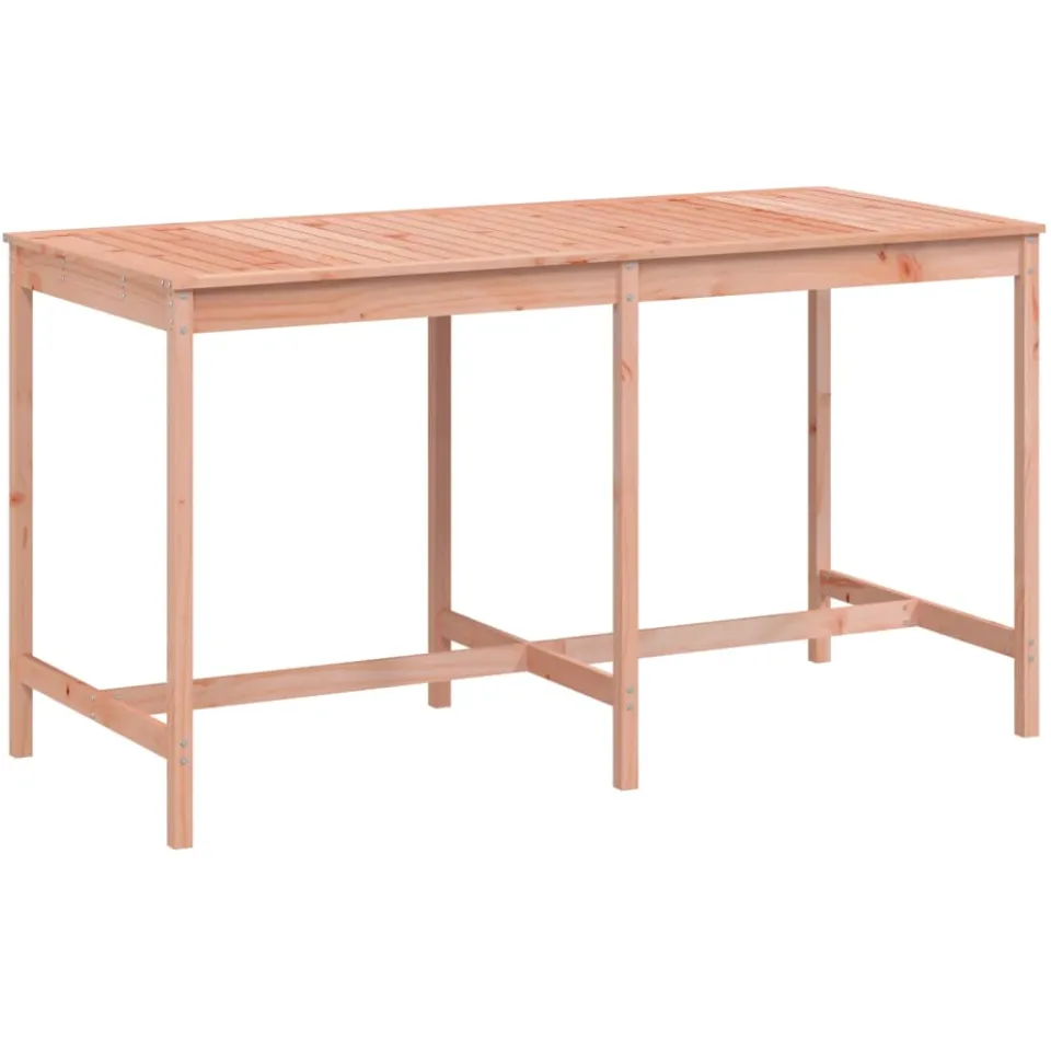 vidaXL Tuintafel 203,5x90x110 cm massief douglashout bruin, foto 4