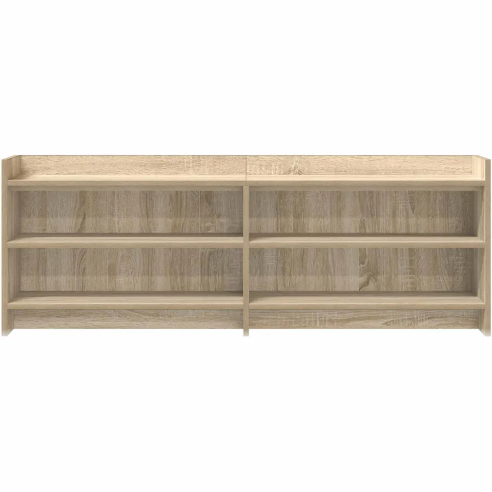 vidaXL TV-kast 130 x 33 x 47 cm Sonoma Eiken, foto 4