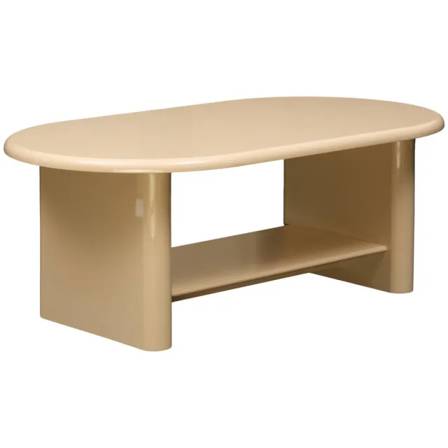 Atmosphera Créateur d'intérieur® Ovale Douglas-salontafel 60 x 110 cm, beige