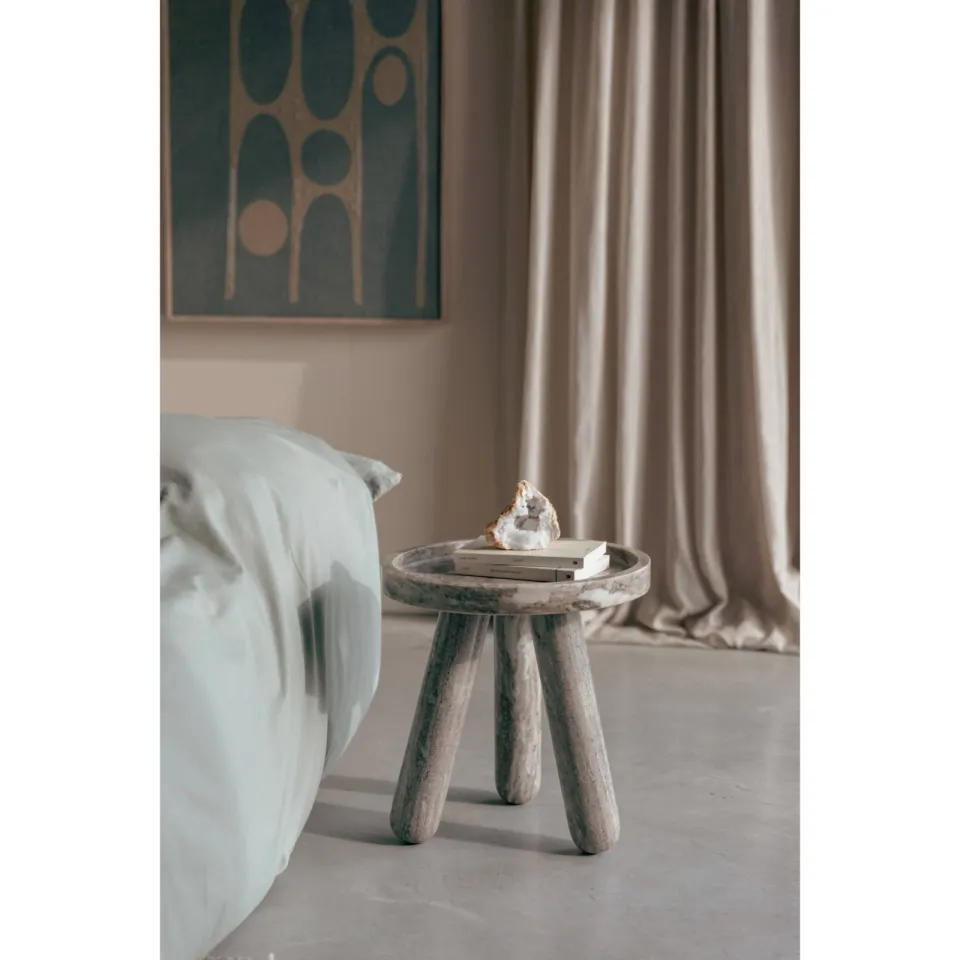 Zuiver Cosmopolitan bijzettafel beige, foto 2
