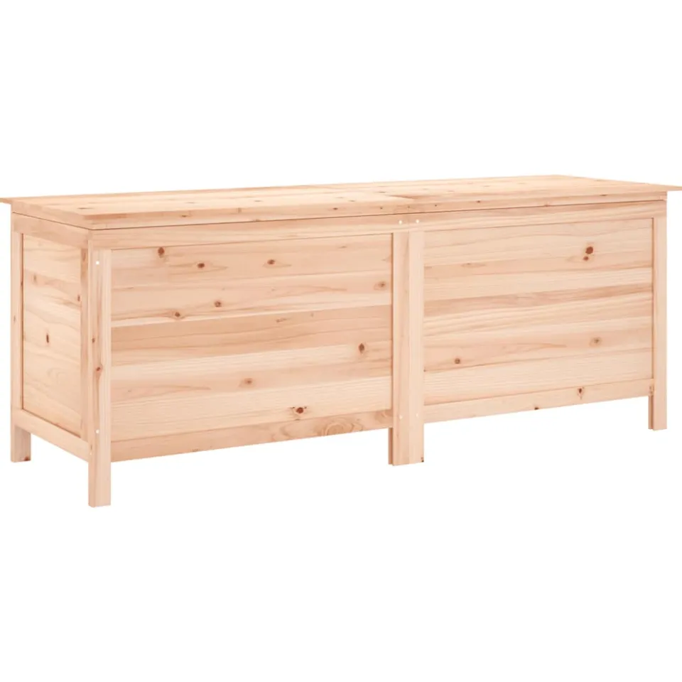 vidaXL Tuinbox 150x50x56,5 cm massief vurenhout bruin, foto 3