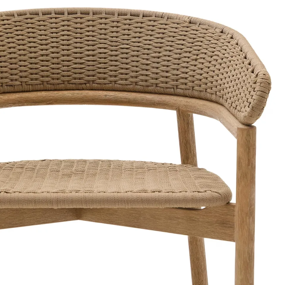 Kave Home outdoor fauteuil Arinella beige, foto 7