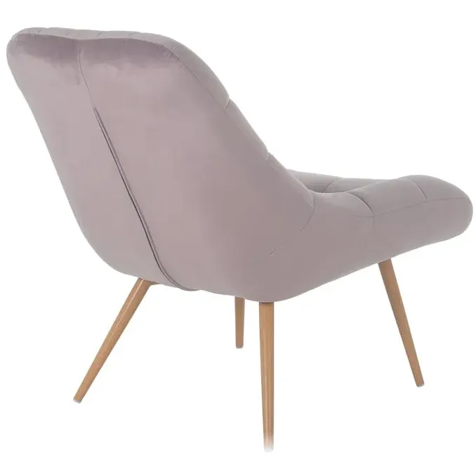 fauteuil Louis roze, foto 4