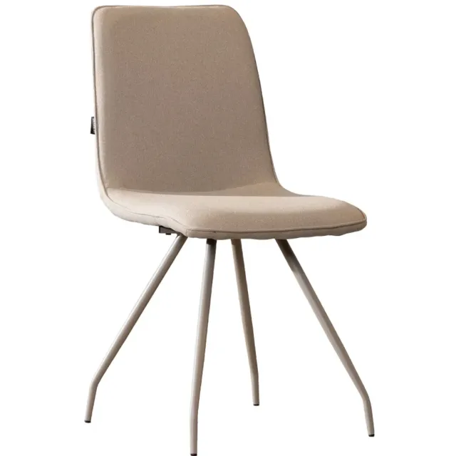 NordXL Stoel Pippi taupe gerecycled polyester