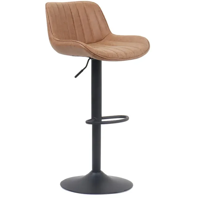 Barkruk Sepp cognac Bruin