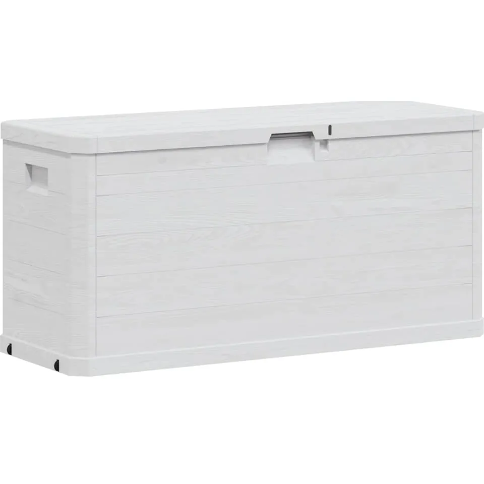 vidaXL Tuinbox 280 L lichtgrijs