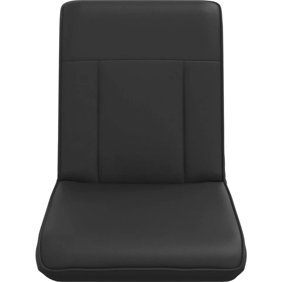 vidaXL Verstelbare vlo stoelen Zwart Kunstleer, foto 4