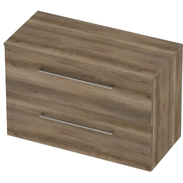 Basic-Line Deck 46 Badmeubelset Voor Grepen 100x46x66 cm Scotch Oak Eiken