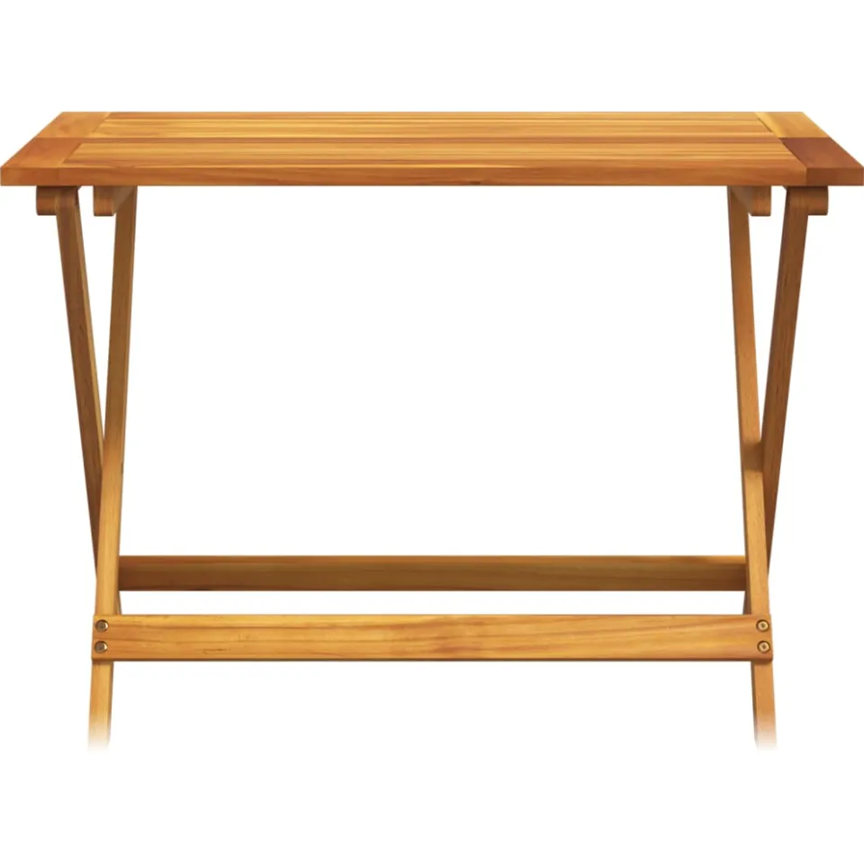 vidaXL Tuintafel inklapbaar 90x52,5x65 cm massief acaciahout bruin, foto 4