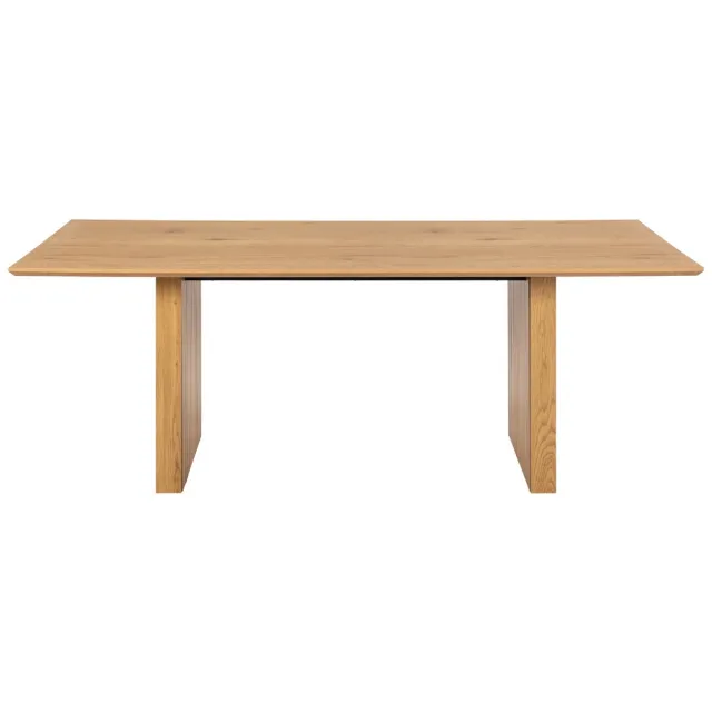 Giga Living Eettafel Rechthoek 210cm - Naturel Hout - 6-8 Personen - Magnus - Giga Living