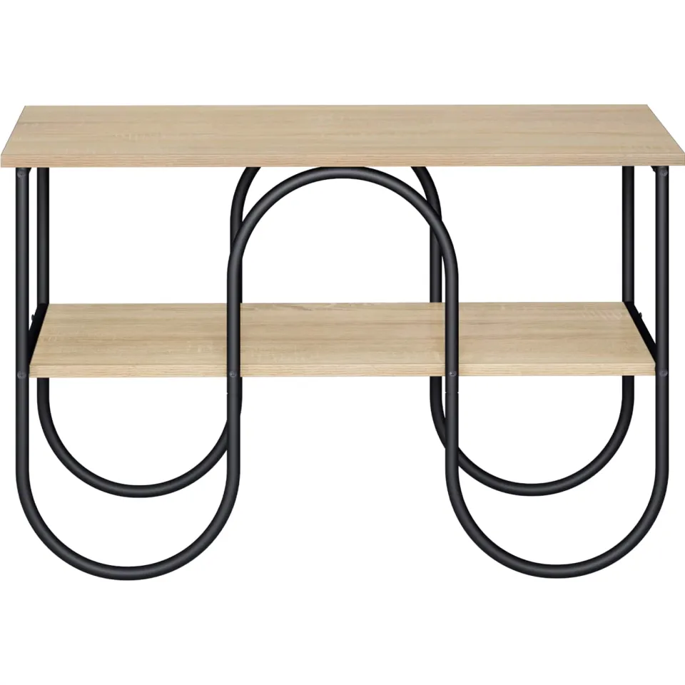 vidaXL TV-standaard 80 x 40 x 50 cm Sonoma Eiken Bewerkt hout