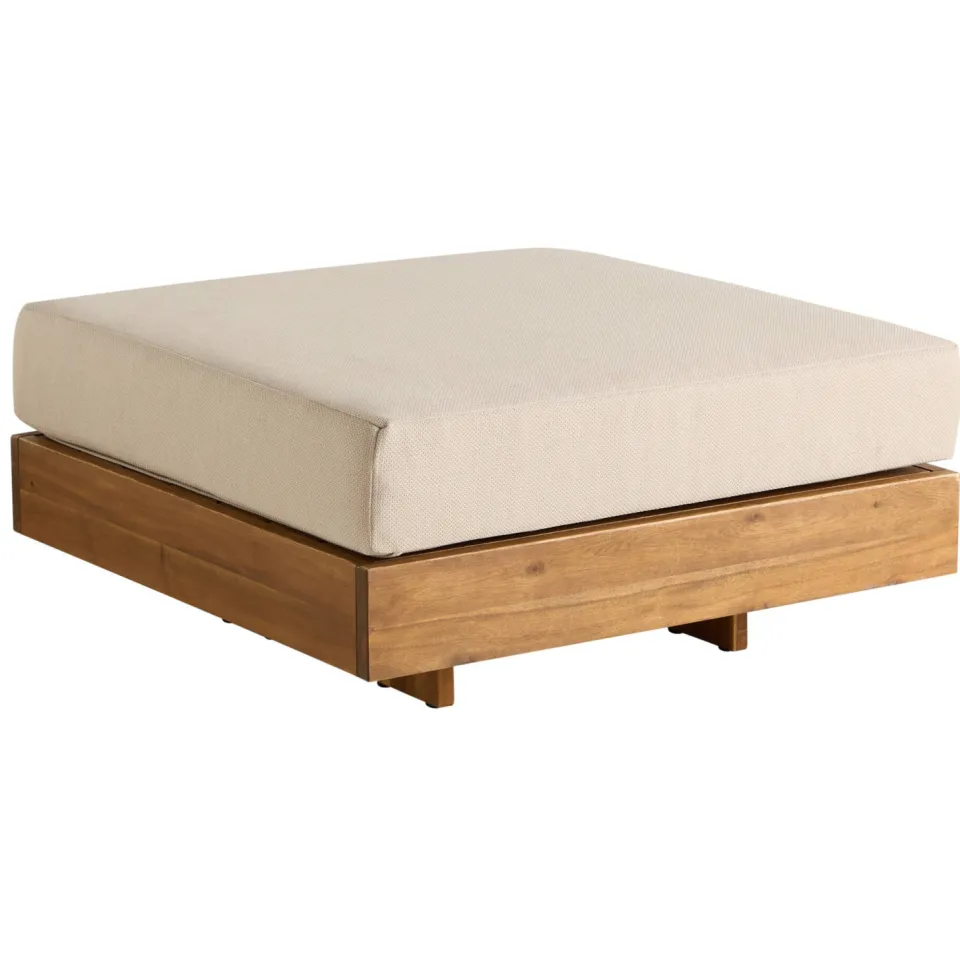 NOUS Garden hocker Belmonte (80x80 cm) Naturel/beige
