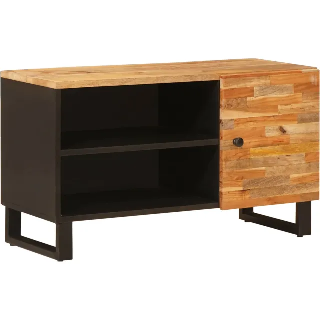 vidaXL TV-kast Bruin 80 x 33 x 46 cm Massief Mango Hout