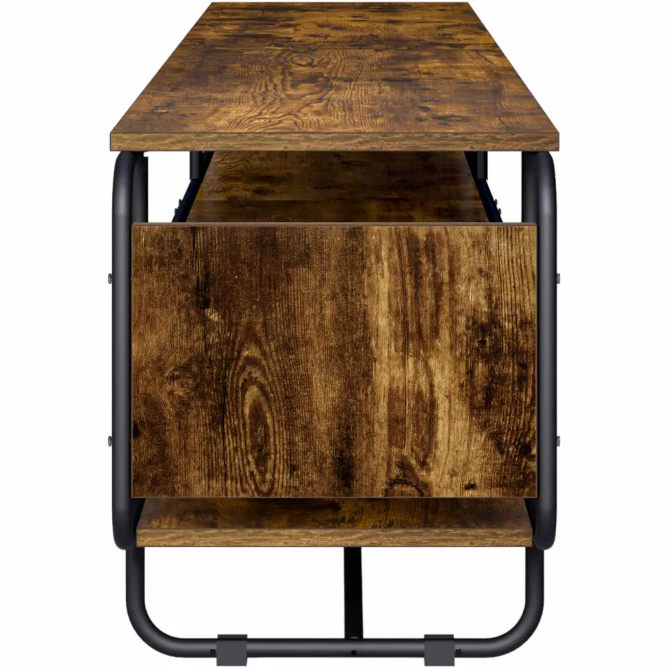 vidaXL TV-standaard 180 x 36 x 45 cm Gerookt eiken Bewerkt hout, foto 4