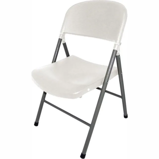 Bolero Opklapbare Stoelen Wit ( Set van 2 )