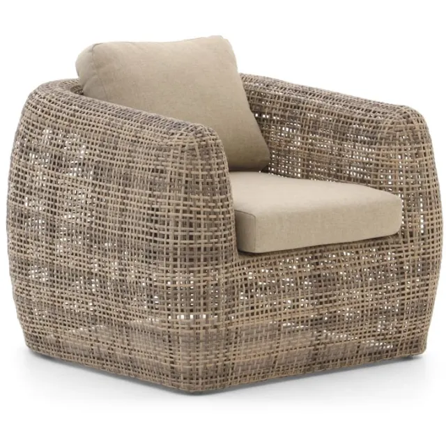 Intenso Furniture Intenso Marecchia lounge tuinstoel Taupe