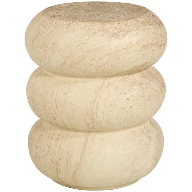 Kwantum Ribtra Tripple bijzettafel zand