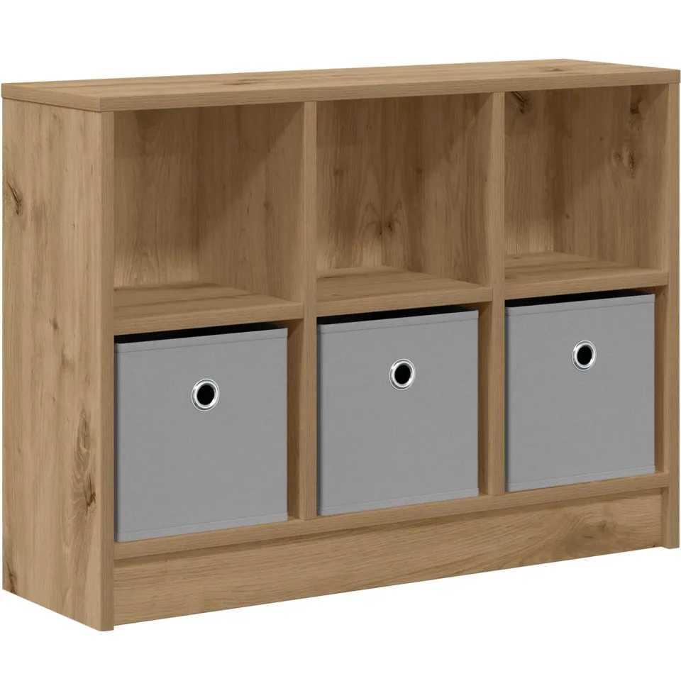 vidaXL Dressoir Artisan Eiken 73,5 x 22,5 x 53,5 cm, foto 3