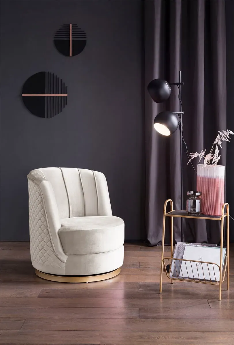 fauteuil Feline beige, foto 4