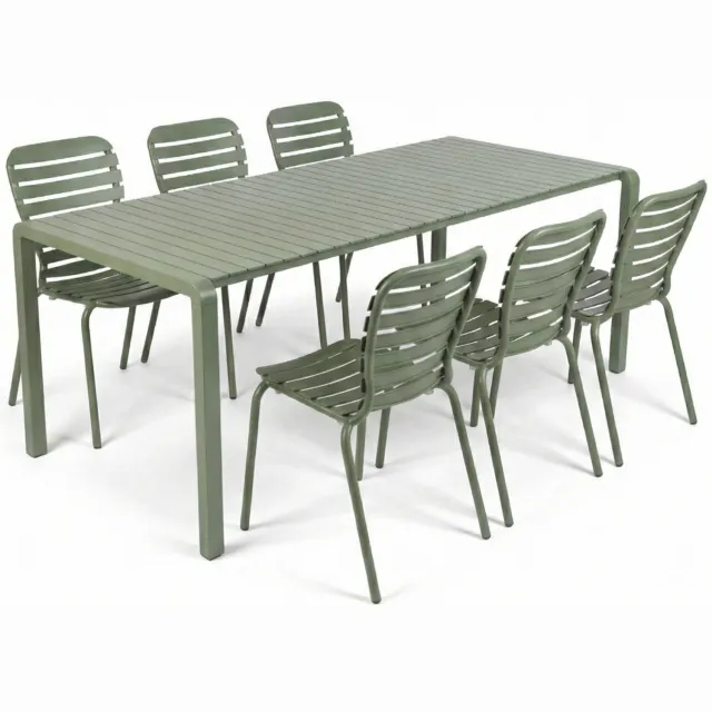 Zuiver Vondel tuinset groen