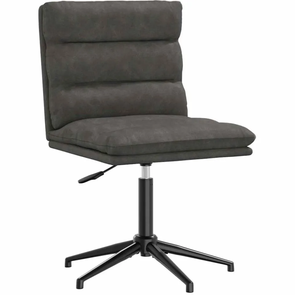 vidaXL Eetkamerstoelen 4 st kunstleer zwart