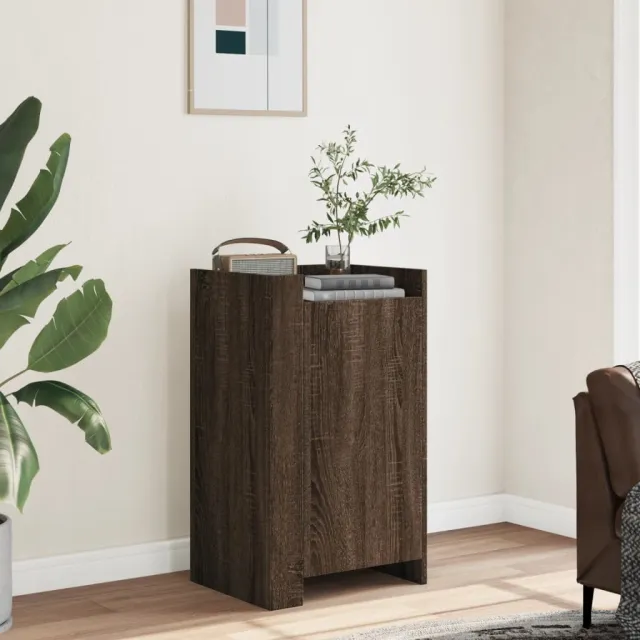 vidaXL Dressoir 45x35x75 cm bewerkt hout bruin eikenkleurig, foto 2