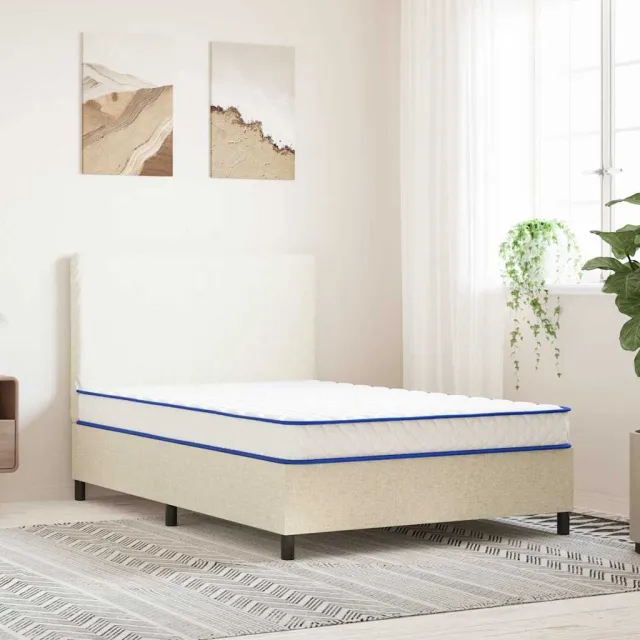 vidaXL Matras traagschuim 200x140x17 cm Zacht Wit