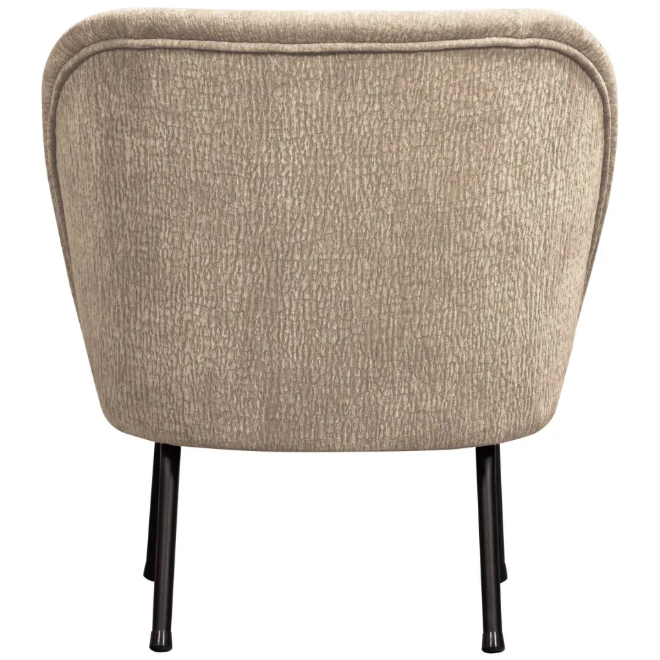WOOOD fauteuil Vogue 3D - Chenille - Zand - 83x50x57 cm, foto 3