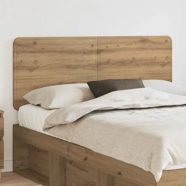 vidaXL Hoofdbord Artisan Eiken Bewerkt hout Bruin