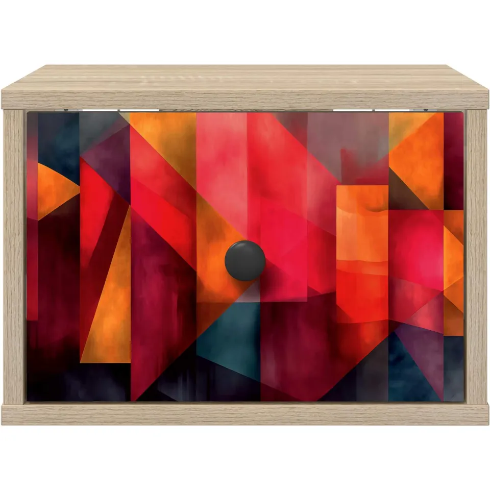 vidaXL Wandkastje HEESCH Sonoma Eiken 36 x 33 x 25 cm Bewerkt hout, foto 4