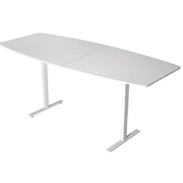Kerkmann Zit sta vergadertafel Teamwork wit 250x105cm