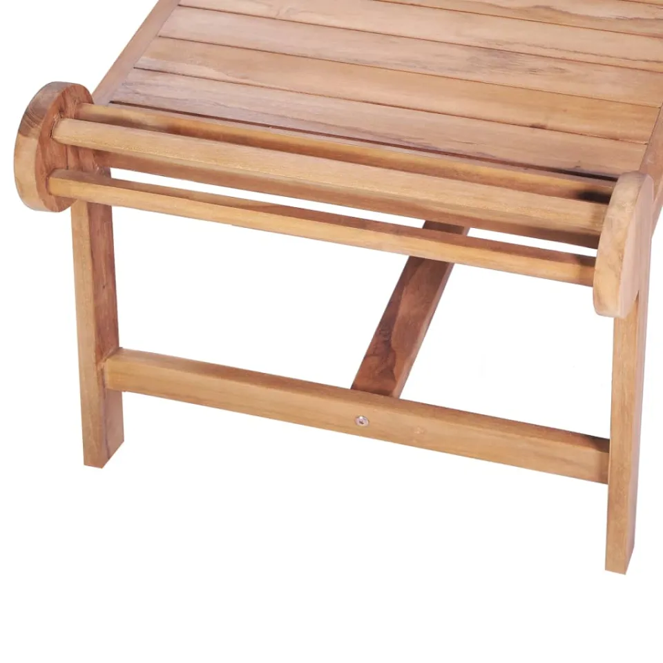 vidaXL Salontafel 100x50x45 cm massief teakhout bruin, foto 4