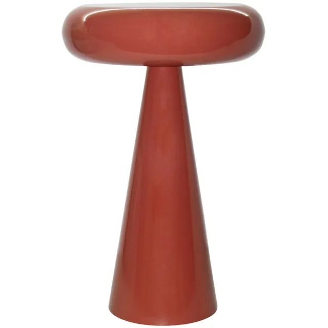 Livingfurn Bijzettafel Brix Sam Amber Rood