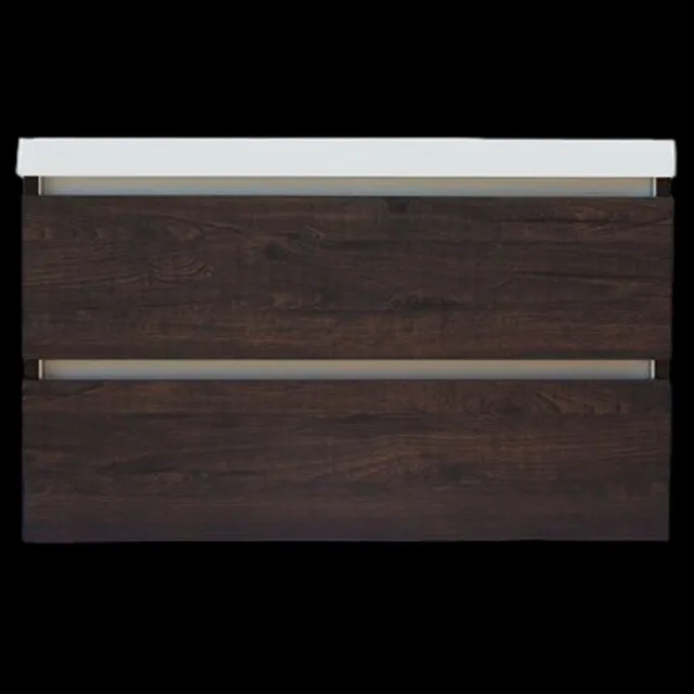 Sanilux Trendline onderkast 100 cm brown oak Eiken