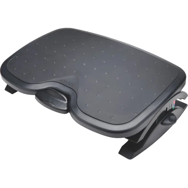 Kensington SoleMate Plus Ergonomische Voetensteun - In Hoogte Verstelbaar - Zwart